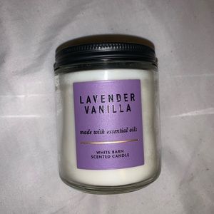 Lavender Vanilla Bath & Body Works candle